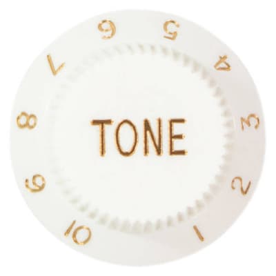 Fender Strat Tone Knob (White) for sale