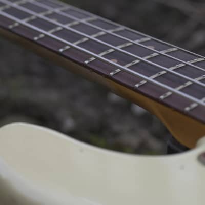 Fender Custom Shop '64 Precision Bass, Relic - Aged Vintage White image 15