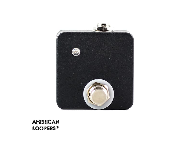 AMERICAN LOOPERS Mini Latching Footswitch with LED (Change Reverb