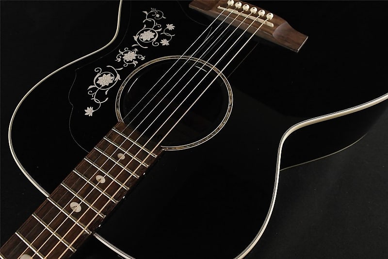 Takamine EG451DLX NEX Deluxe Acoustic/Electric - Black (013)