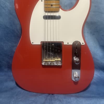 Fender Vintera '50s Telecaster with Maple Fretboard 2019 - Present Fiesta Red image 3