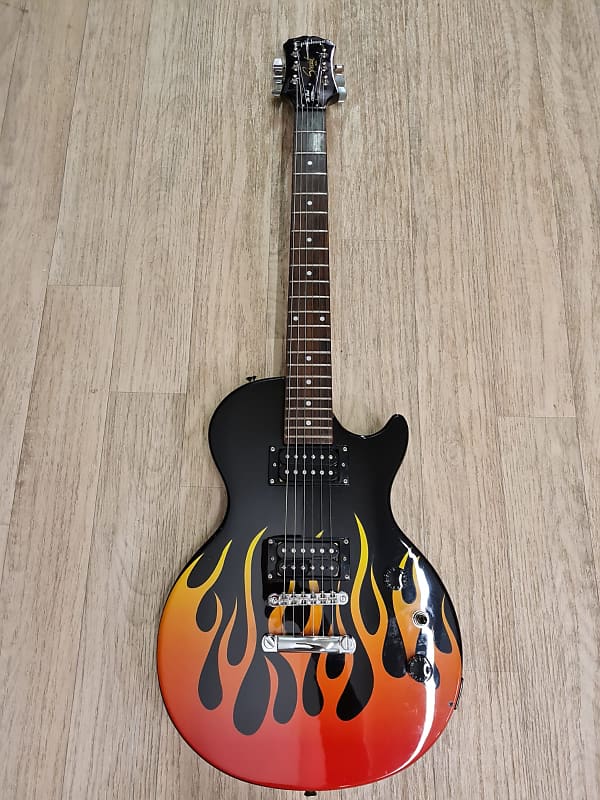 Epiphone Special II with Custom Flame Graphic Finish | Reverb Canada