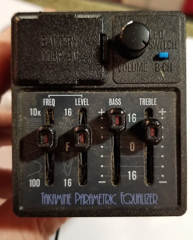 Takamine Parametric Equalizer/Pick up System black Reverb