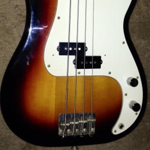 1987 Fender 57 Reissue Precision Bass p electric guitar made in japan ohsc image 5