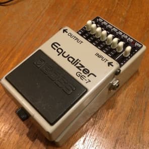 Boss GE-7 Graphic EQ 1981 - 1992 Made In Japan | Reverb