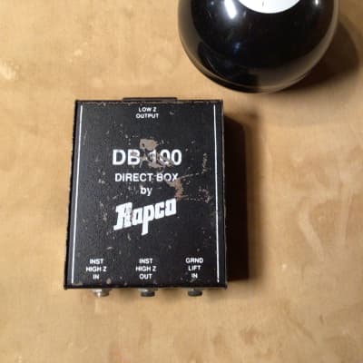 RapCo DB-1 Passive Direct Box 1990's Black image 1
