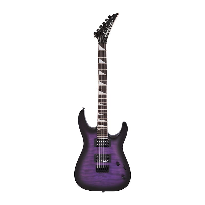Jackson JS Series Dinky Arch Top JS32Q DKA HT 6-String Electric Guitar with Amaranth Fingerboard (Right-Handed, Transparent Purple Burst) image 1