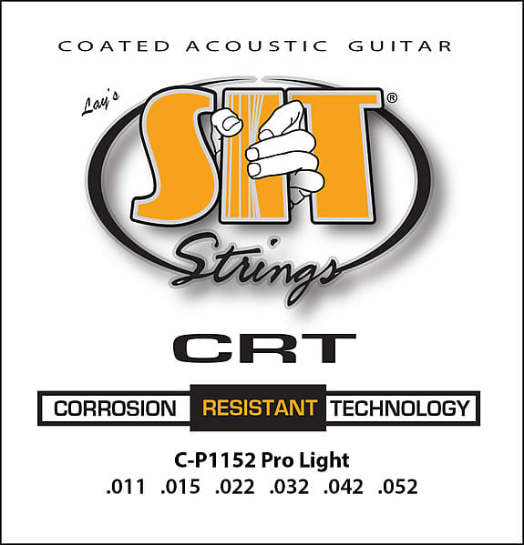 S.I.T. Strings CRT Coated Acoustic Pro Light image 1