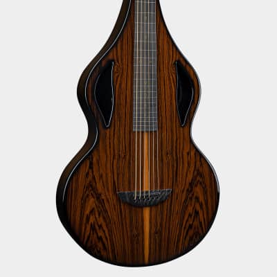 Emerald Solace | Weissenborn Style Carbon Fiber acoustic Lap Steel Guitar for sale