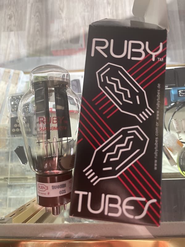 Ruby Tubes 5U4GBM Rectifier Tube image 1