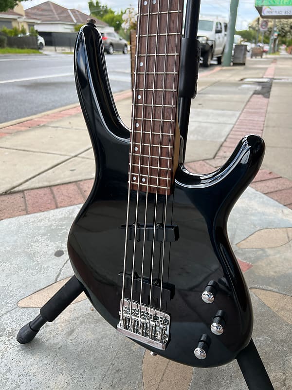 Cort Action V 5-String Electric Bass | Black Gloss | Reverb