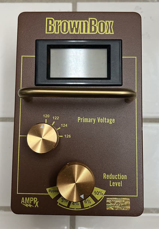Amp Rx Brown Box Attenuator 2022 Reverb