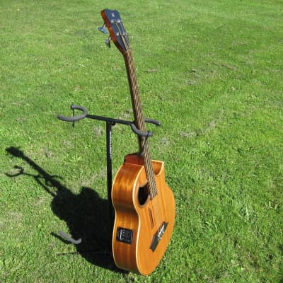 Sale: Rare Vintage Warwick Alien 4 electro-acoustic bass handcrafted by Lakewood in Germany image 5