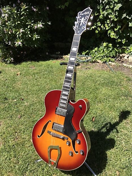 Hagstrom HJ600 セミアコースティックギター - メルカリ