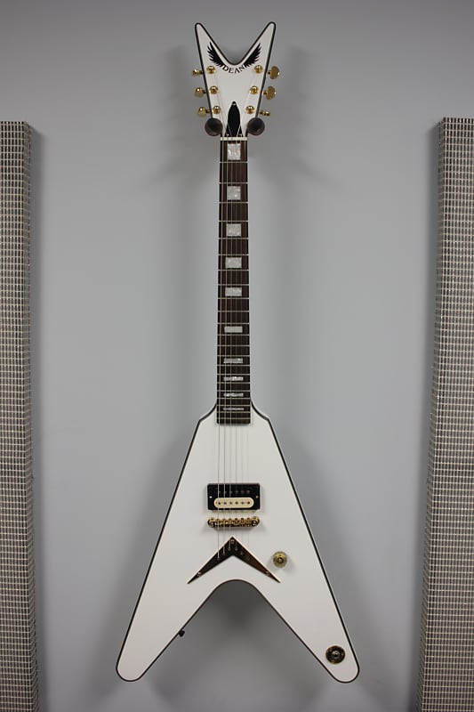 Dean Flying V - White - 2006- Korean made | Reverb