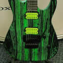2021 Jackson Pro Dinky DK2 Ash Electric Guitar! Green Glow Finish!