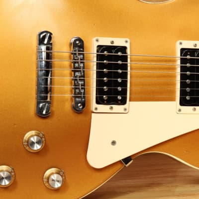 GIBSON 2011 LES PAUL 50s TRIBUTE T Worn Goldtop Relic! + Hard Case 10399 image 10