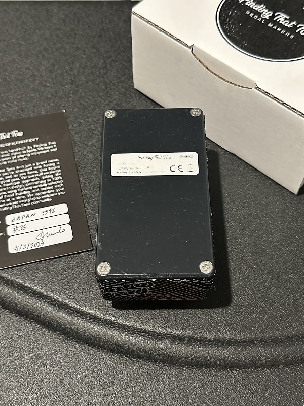 Finding that Tone - Japan 1986 Classic Overdrive 2024