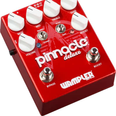 Wampler Pinnacle Deluxe V2 Brown Sound British Distortion Pedal with Boost image 2