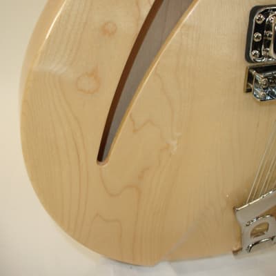 Rickenbacker 330/12 12-String Semi-Hollow Electric Guitar - MapleGlo image 7