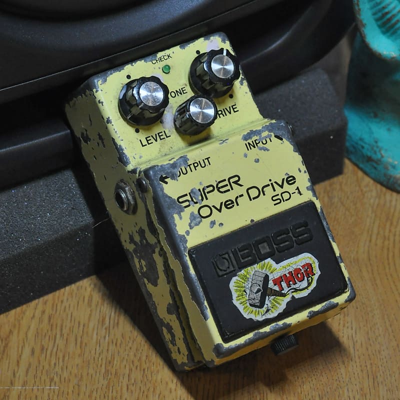 80's Boss SD-1 Japan (Fulltone Bass Drive Mod) | Reverb