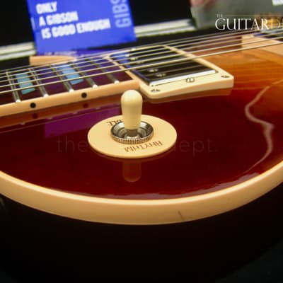 ♚ SUPERB ♚ 2015 GIBSON LES PAUL TRADITIONAL 100th Anniversary ♚ HONEYBURST AAA Flame ♚MOP♚ Standard image 6