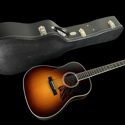 2020 Collings CJ SB Rosewood Acoustic Guitar ~ Sunburst w Tiger Stripe Pick-Guard image 11