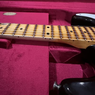 Fender Custom Shop Limited Edition Fat 50’s Stratocaster Relic – Wide Fade Chocolate 2-Color Sunburst image 10