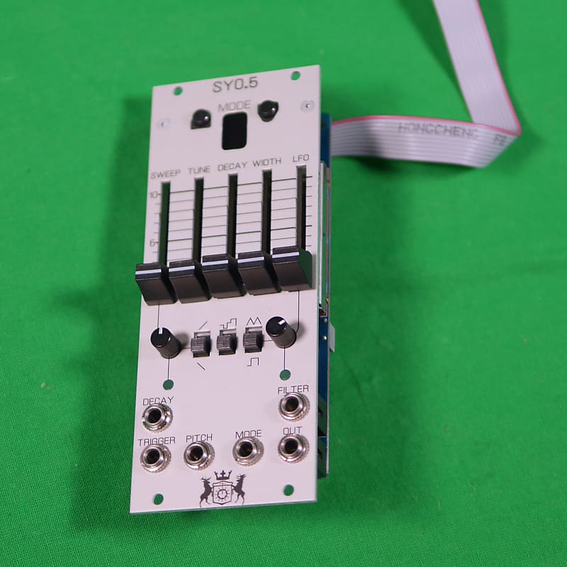 Michigan Synth Works SY0.5 Analog drum module (Silver) Reverb
