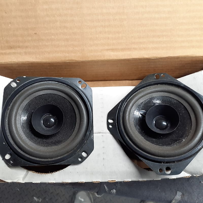 JENSEN 4&quot; STEREO SPEAKERS 4 OHMS 70 WATTS EACH NEW NEVER SOLD INSTALLED OR USED WIDE RESPONSE 220  			
