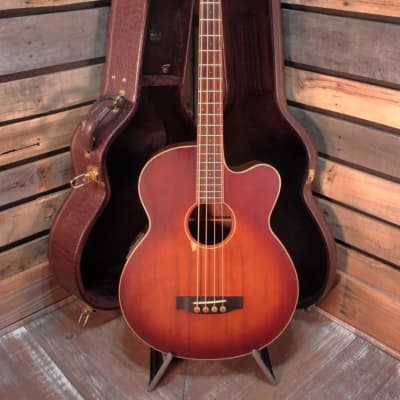 Morgan Monroe MVAB500C Acoustic/Electric Bass with Hardshell Case image 15