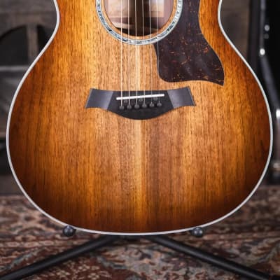 Taylor 424ce Special Edition Walnut Grand Auditorium Acoustic/Electric Guitar - Shaded Edge Burst with Hardshell Case image 3