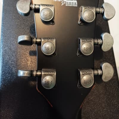 Washburn WI 64V ANNEES 2000 - VINTAGE BLACK image 3