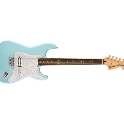 Fender Ltd. Ed. Tom Delonge Stratocaster - Daphne Blue w/ Rosewood FB image 6