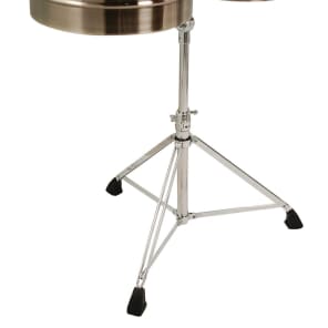 Tycoon TTI-1415BC Brushed Chrome 14/15" Timbales