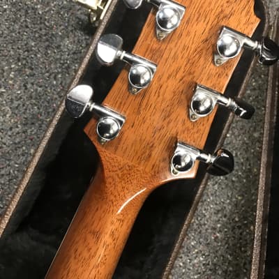 Crafter SA-BUB Slim Arch Designed handcrafted in Korea 2007 Hybrid electric-acoustic guitar excellent condition with original hard case. image 13