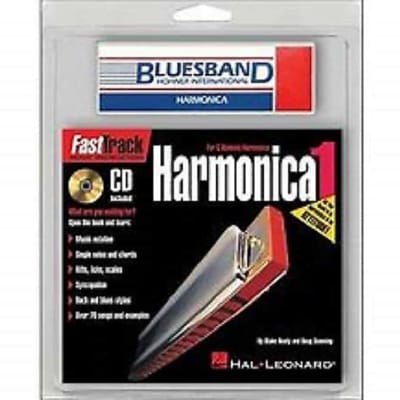 Hal Leonard Fast Track Mini Harmonica Pack, Harmonica, Book and CD image 2