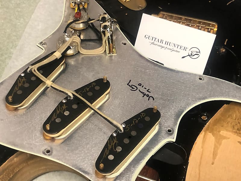 Fender Custom Shop "Black1" John Mayer Stratocaster Heavy Relic image 9