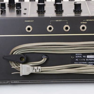 1980 Korg Delta DL-50 Vintage Analog Synthesizer 49-Key Polyphonic Synth Strings Keyboard Analog String Machine Rare image 13