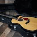 Taylor 314ce 2010 Natural Acoustic Electric Cutaway Guitar 300 Series W/ OHSC | Cracks |