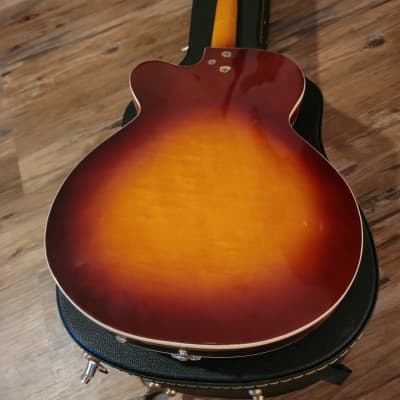 Kay K682 Galaxie II Electric Guitar 1960s Sunburst Great Condition W/Hard Case image 17