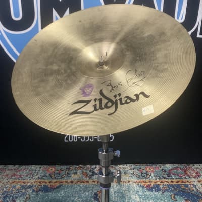 Zildjian Bun E. Carlos, Cheap Trick 20" A Medium Thin Crash Cymbal, Used On "All Shook Up Tour", Signed! (#T 1) Early 1980s image 2
