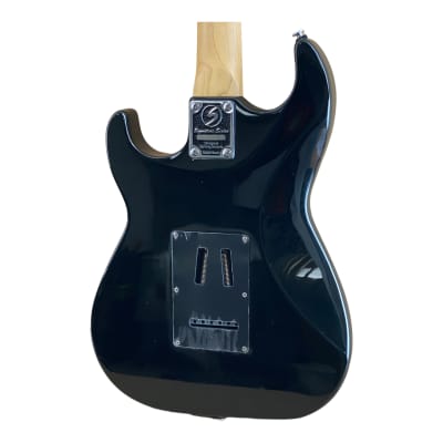 Samick Malibu MB-2 Black SSH Electric Guitar w/Hardshell Case image 5