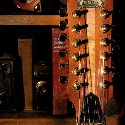 Postal 12 String Texas Fireball Electric Guitar Hand Made  Mahogany New Video image 10