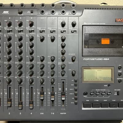 美品ビンテージ】カセットMTR TASCAM 464 レアブラックモデル