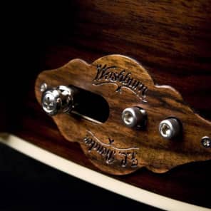 Washburn WDFLB28SCE Forrest Lee Bender - Natural with Tree of Life Inlay image 6