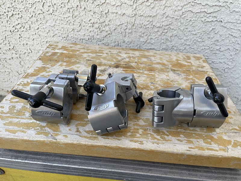 PDP Drum Rack Clamps Lot of 3 Reverb