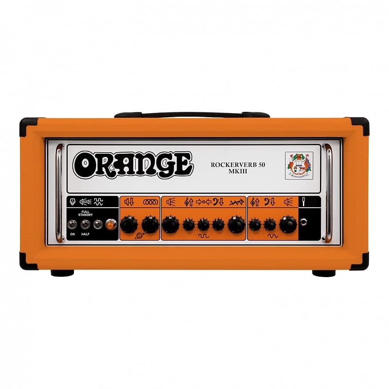 Orange Rockerverb RK50H MKIII 50w Twin-Channel Tube Guitar Amplifier Head image 1