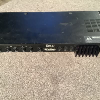 DigiTech TSR-24S Dual Channel Digital Processor with S-Disc 1990s - Black for sale