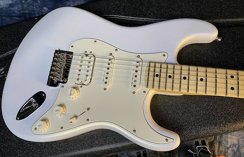OPEN BOX ! 2023 Fender Juanes Stratocaster - Luna White - Authorized Dealer - In-Stock! 8.3 lbs - SAVE! image 1